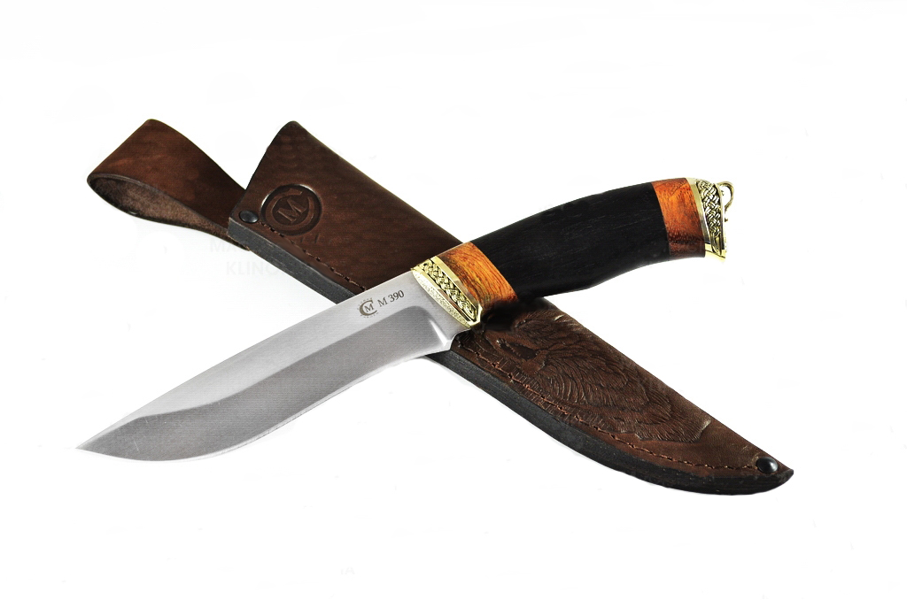 Нож Беркут ст.М390 литье рукоять из ЦПД