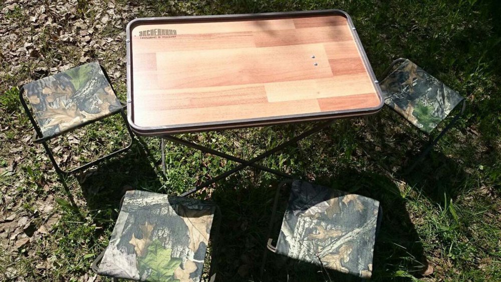 Набор мебели "Квартет" (столик + 4 табурета)