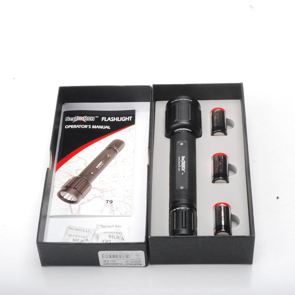 Фонарь тактический T9 (ксенон.9В, 110люм)