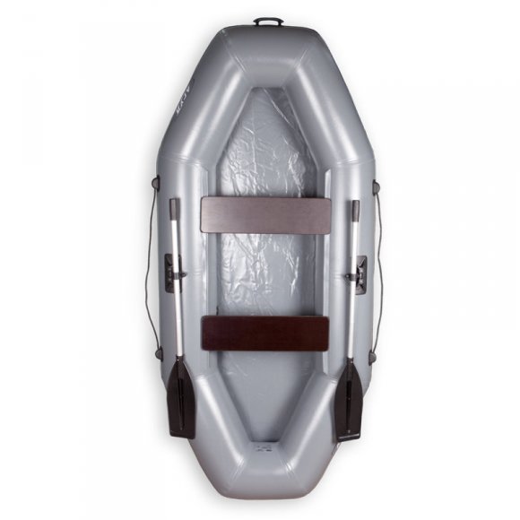 Лодка ПВХ "Агул-270", 2 местная, н/д, зеленая